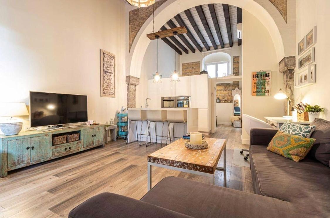 Loft Bodega San Blas Con Porche Y Parking Херес-де-ла-Фронтера Экстерьер фото